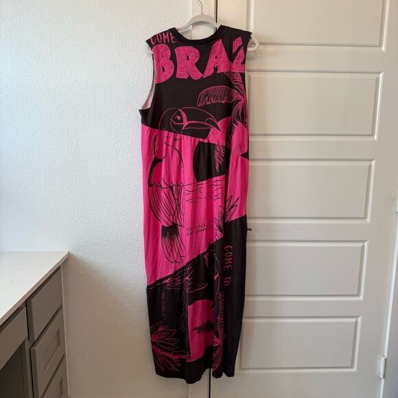 Farm Rio Tiered Graphic Dress - Picture 4 of 7